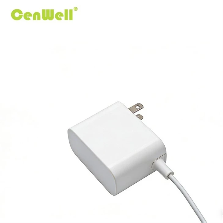 30W 9V 12V 24V Wall Mounted GaN Power Adapter US Plug best
